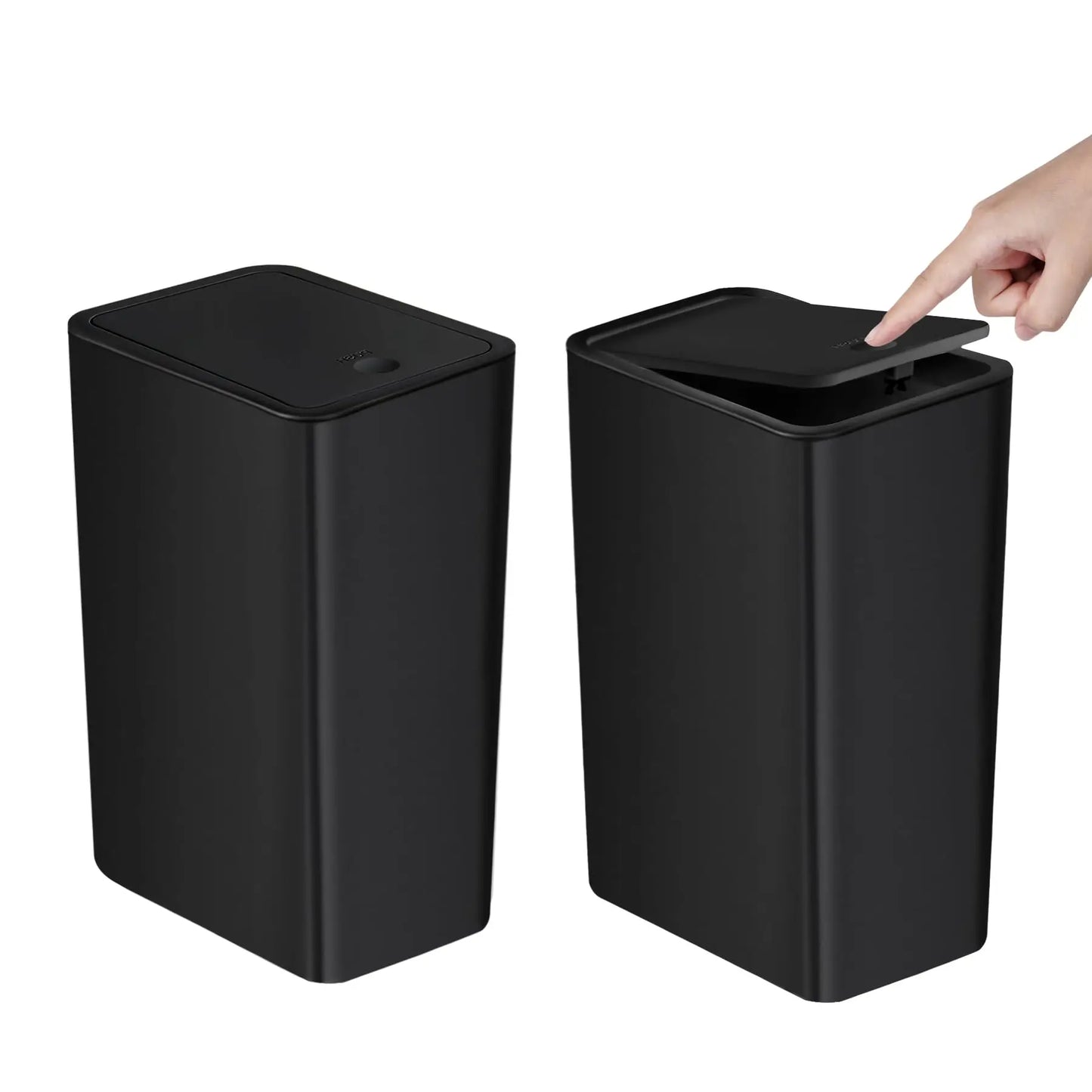 Small Trash Can 10L W/Press Top Lid