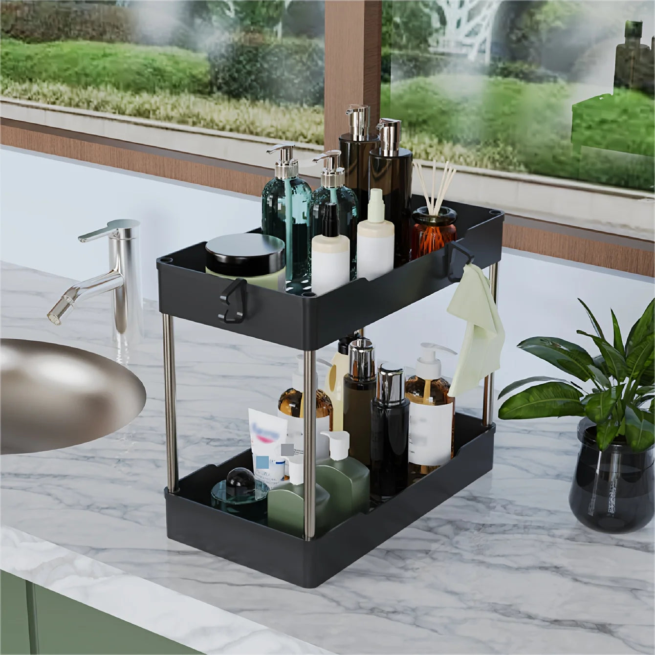 3 Pieces Under Bathroom Sink Organizers