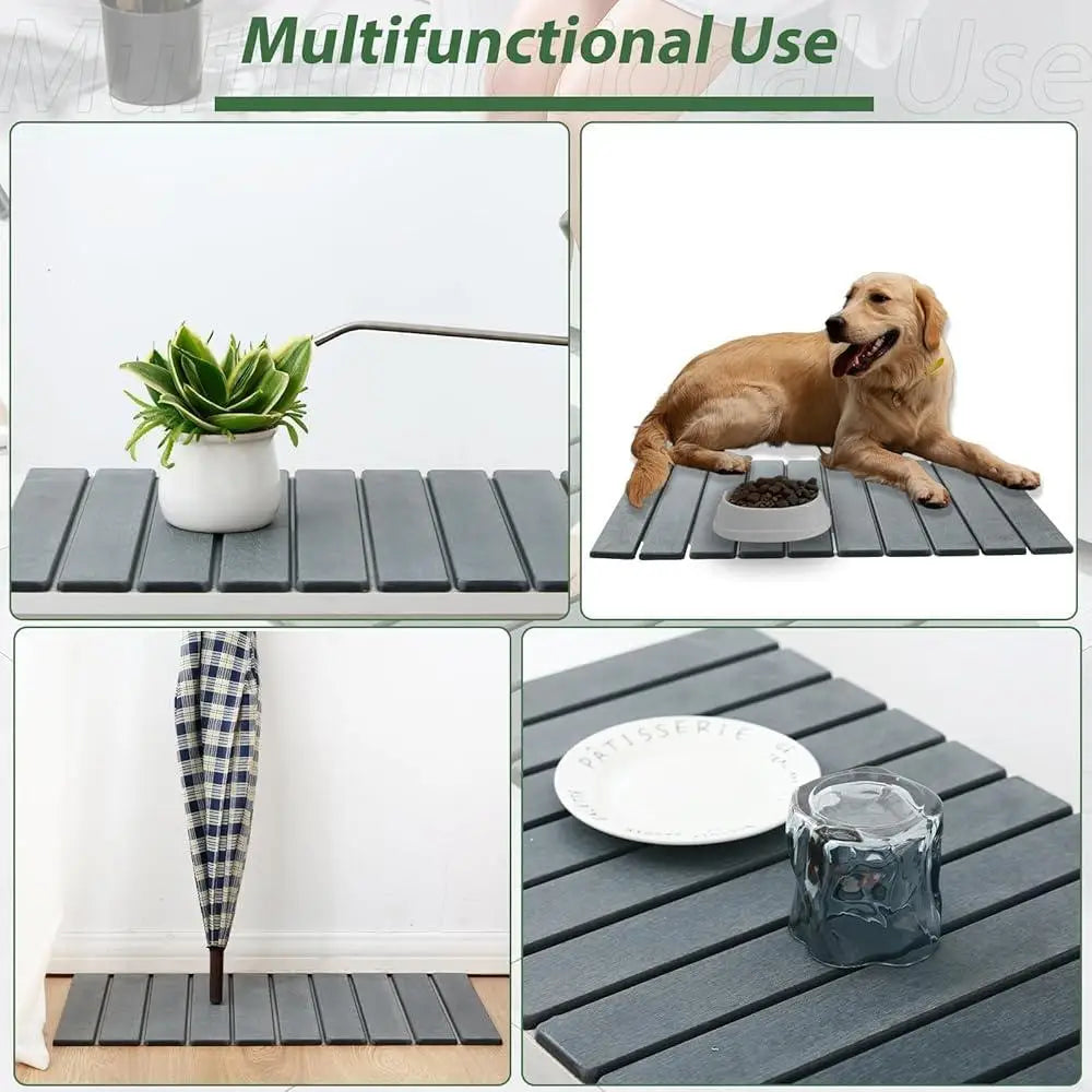 Bath Mat Set Quick Dry Non-Slip