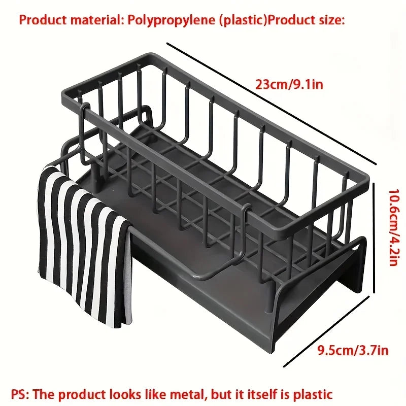 Multi-Functional Sink Caddy Organizer
