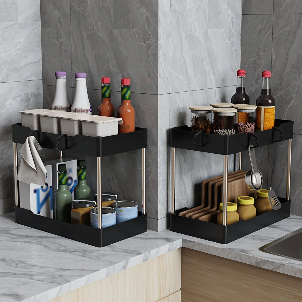 3 Pieces Under Bathroom Sink Organizers