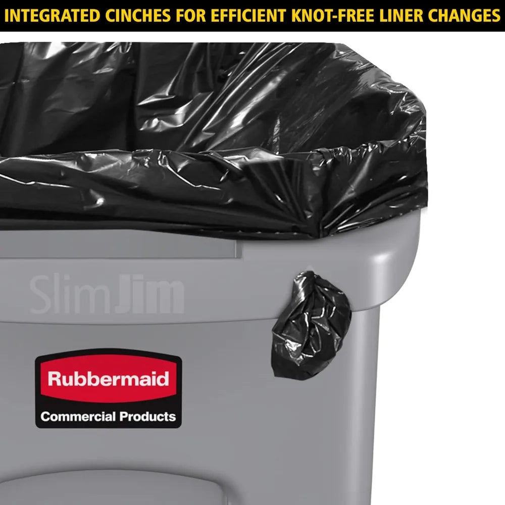 16 Gallon Trash Can With Venting Channels
