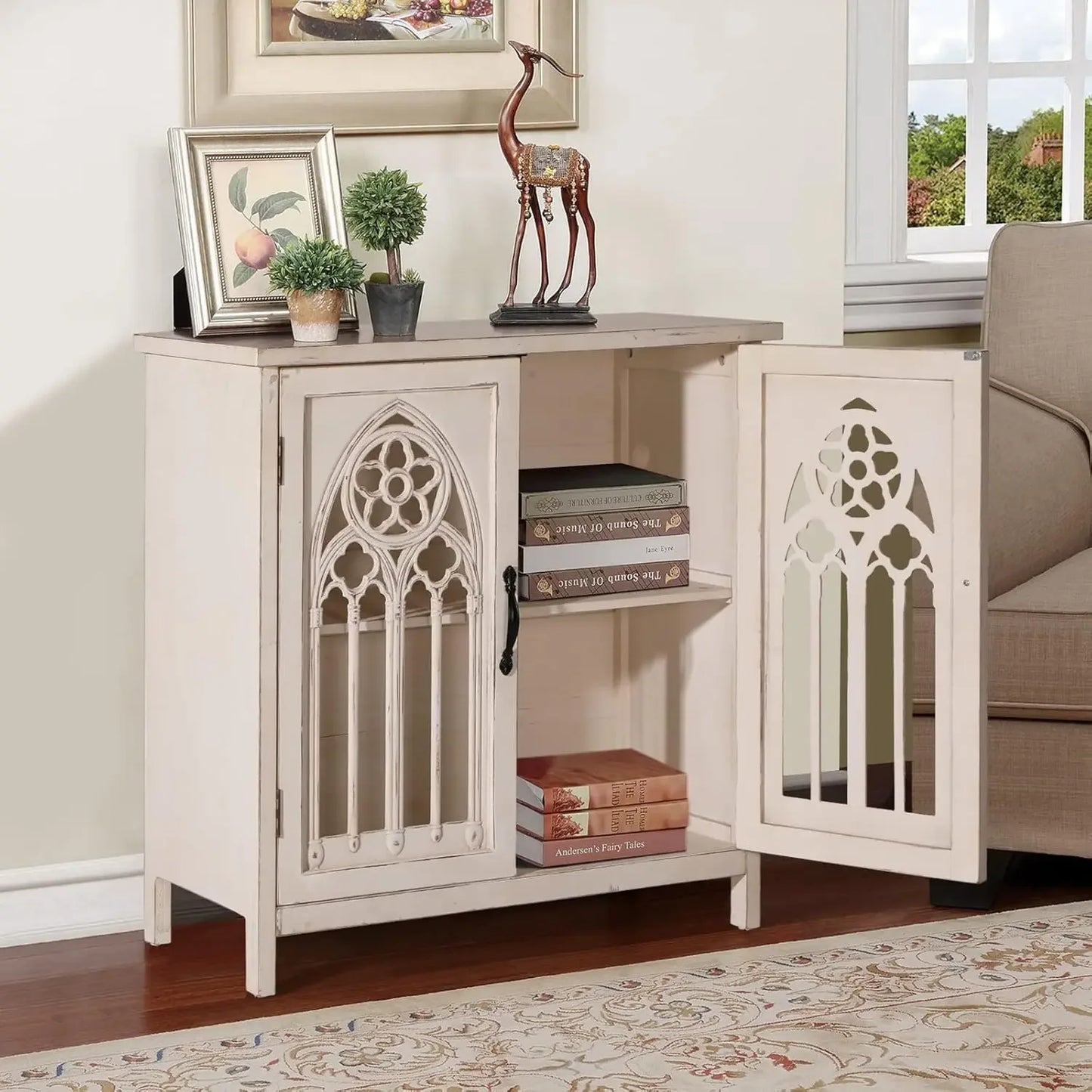 Multiple 2-Door Accent/Storage Cabinets For Entryway