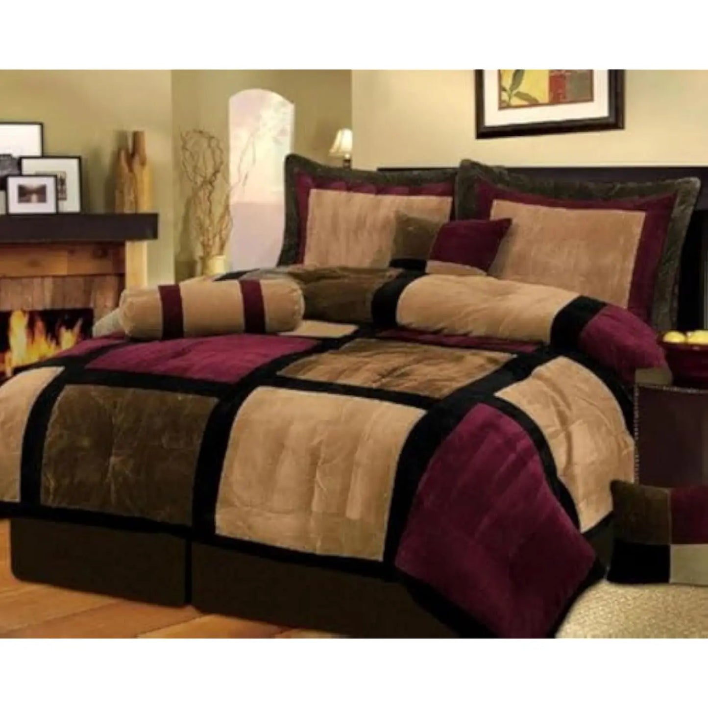 7-Piece Bed In A Bag Queen Comforter