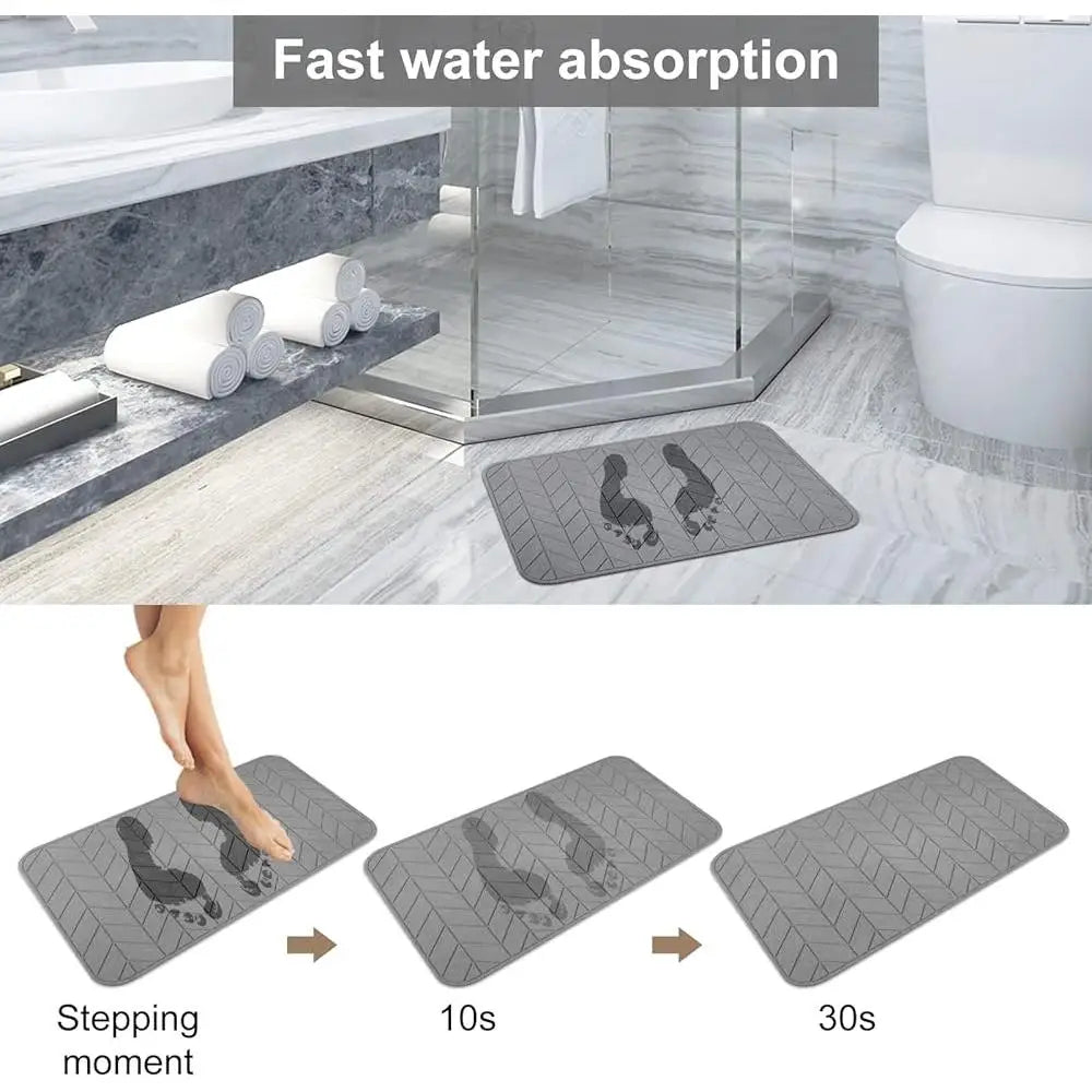 Bath/Shower Mat, 2 Pack Nonslip Fast Drying