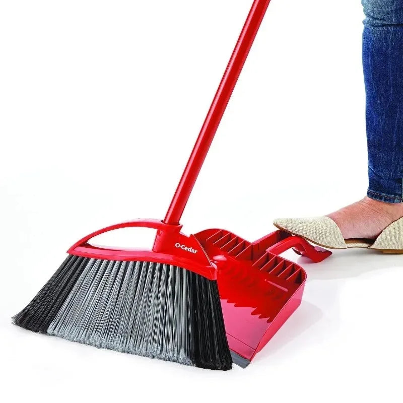 Pet Pro Corner Broom With Dust Pan