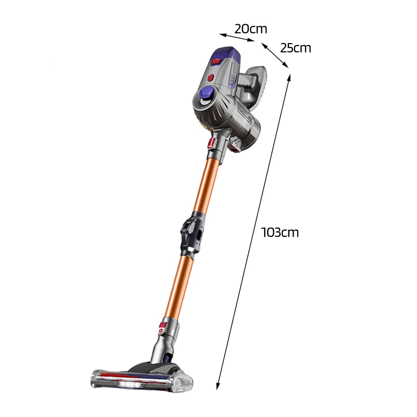 Cordless Handheld Vacuum Cleaner Powerful Suction 150W