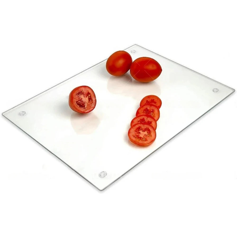 Clear Tempered Glass Cutting Board
