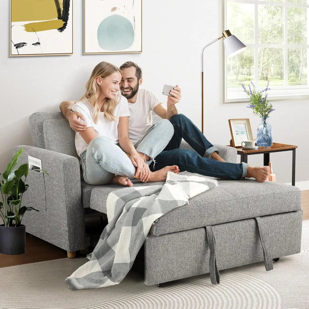 3-in-1 Sleeper Sofa Pull Out Couch Bed