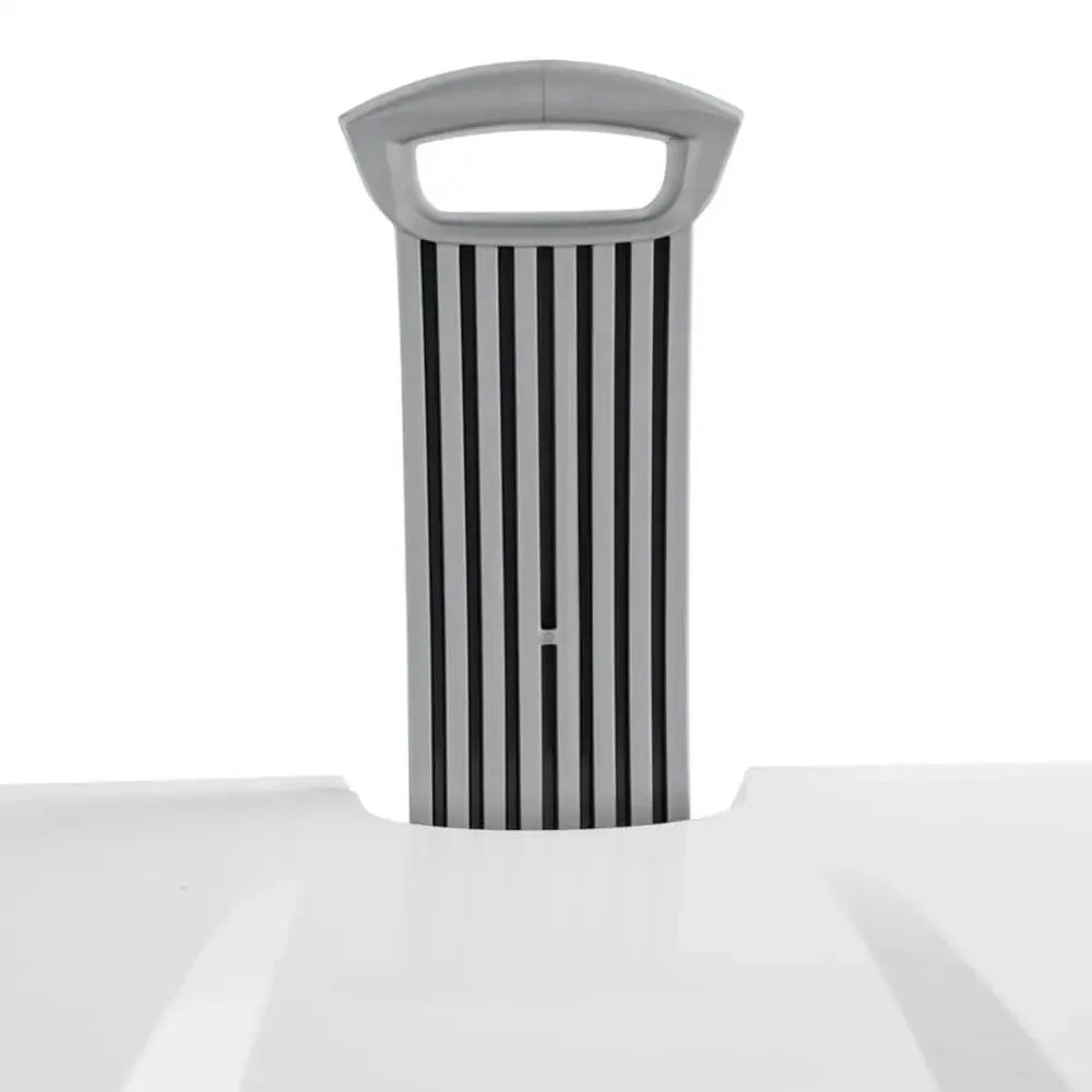 Large Wheeled Laundry Hamper With Retractable Handle