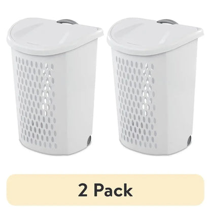 Set of 2 Ultra™ Wheeled Laundry Hampers