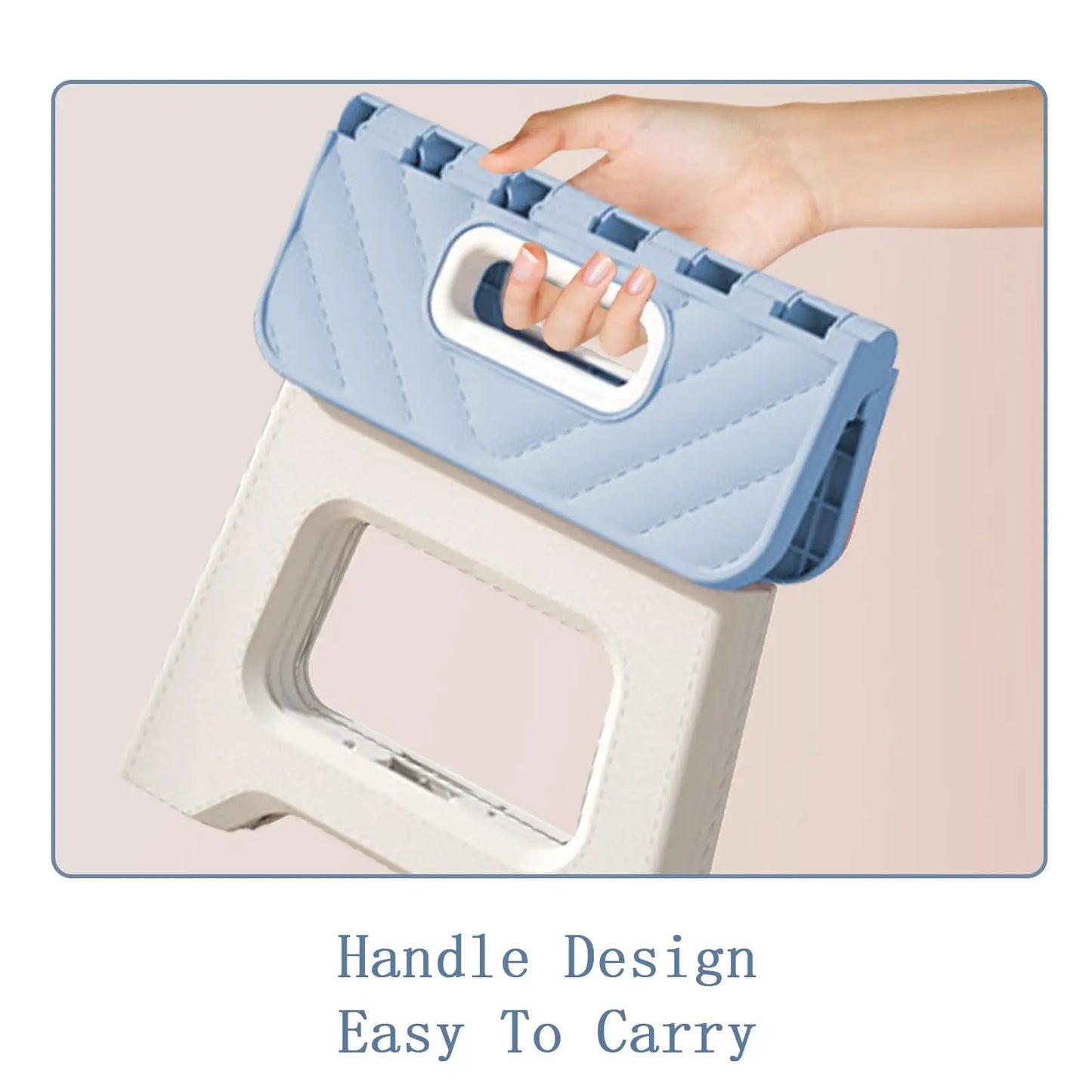 Anti-slip Folding Step Stool - 8.7 Inch Height