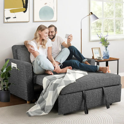 3-in-1 Sleeper Sofa Pull Out Couch Bed