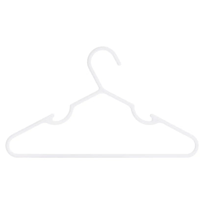 Children/Infant/Toddler Plastic Clothing Hangers, 100 Pack