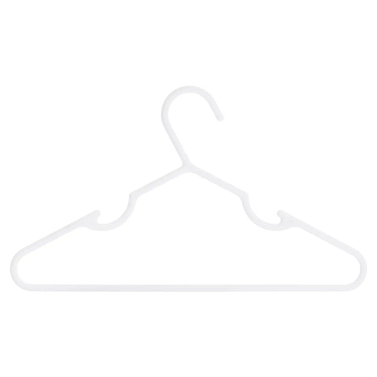 Children/Infant/Toddler Plastic Clothing Hangers, 100 Pack