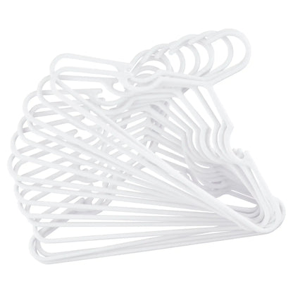 Children/Infant/Toddler Plastic Clothing Hangers, 100 Pack