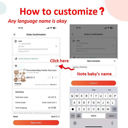 Personalized Name Baby Feeding Silicone Set