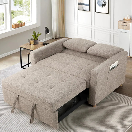 3-in-1 Sleeper Sofa Pull Out Couch Bed