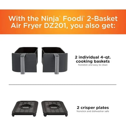 Ninja 6-In-1 Dual Basket Air Fryer