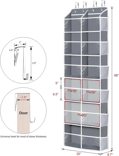 Over the Door Organizer, 5 Tier