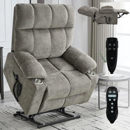 Power Lift Recliner Chair, Massage And Heating