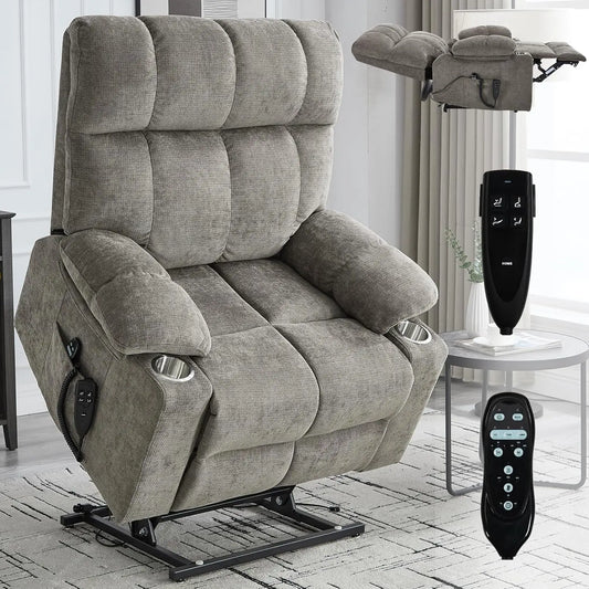 Power Lift Recliner Chair, Massage And Heating