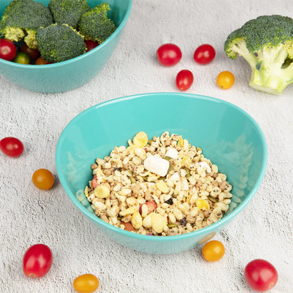 5" Porcelain 10-Ounce Bowls, Set Of 4