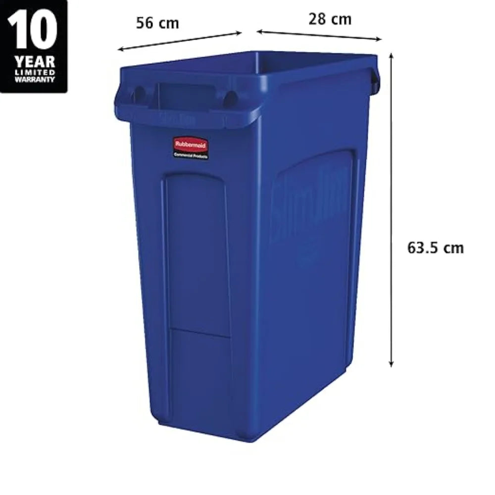 16 Gallon Trash Can With Venting Channels