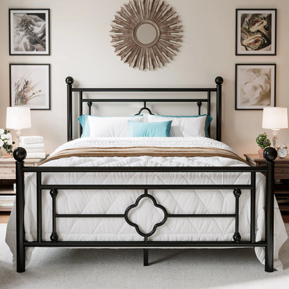 Twin/Full/Queen/King 14 Inch Metal Platform Bed Frame