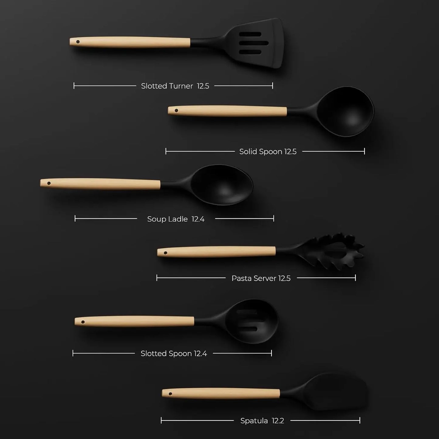 Knife Set and 6-Piece Utensil Set