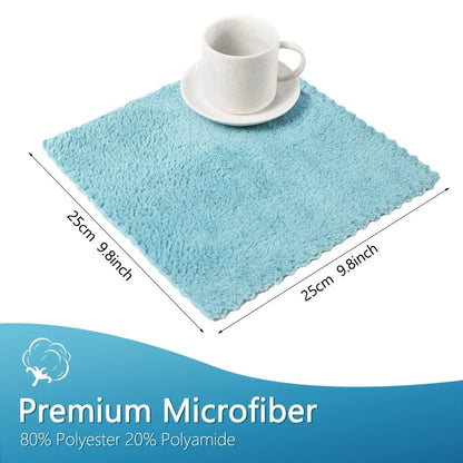 Microfiber Household Cloths, 12 Or 18 Piece