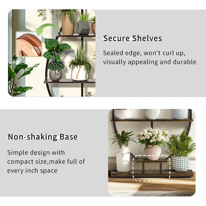 5 Tier Indoor Metal Plant Stand