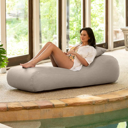Outdoor Bean Bag Sun Lounger - Chaise Recliner