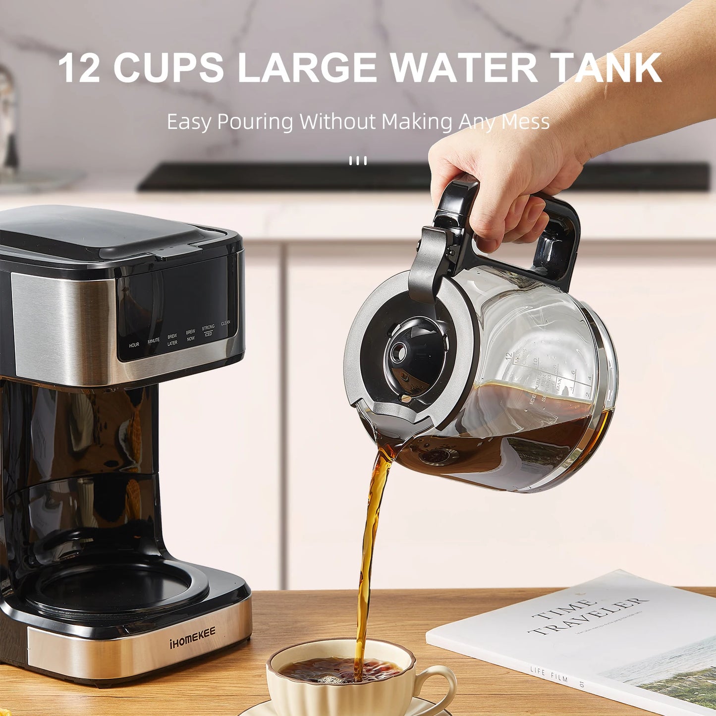 Programmable Drip Coffee Maker 12 Cup