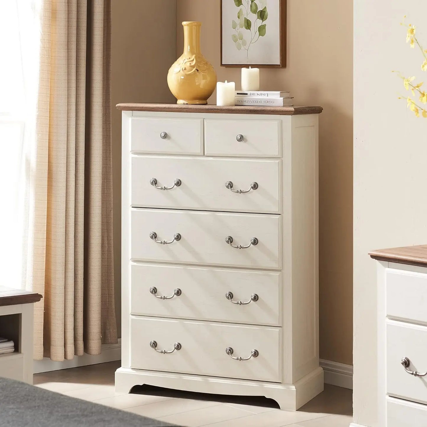 6 Or 7 Drawer Chest Dresser