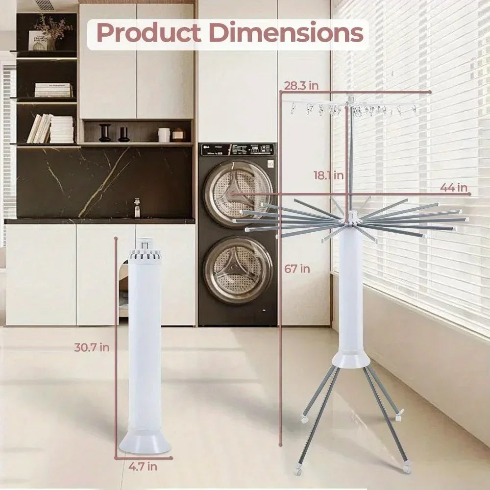 2-Tier Space Saving Drying Rack For Indoor/Outdoor