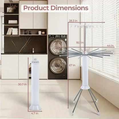 2-Tier Space Saving Drying Rack For Indoor/Outdoor
