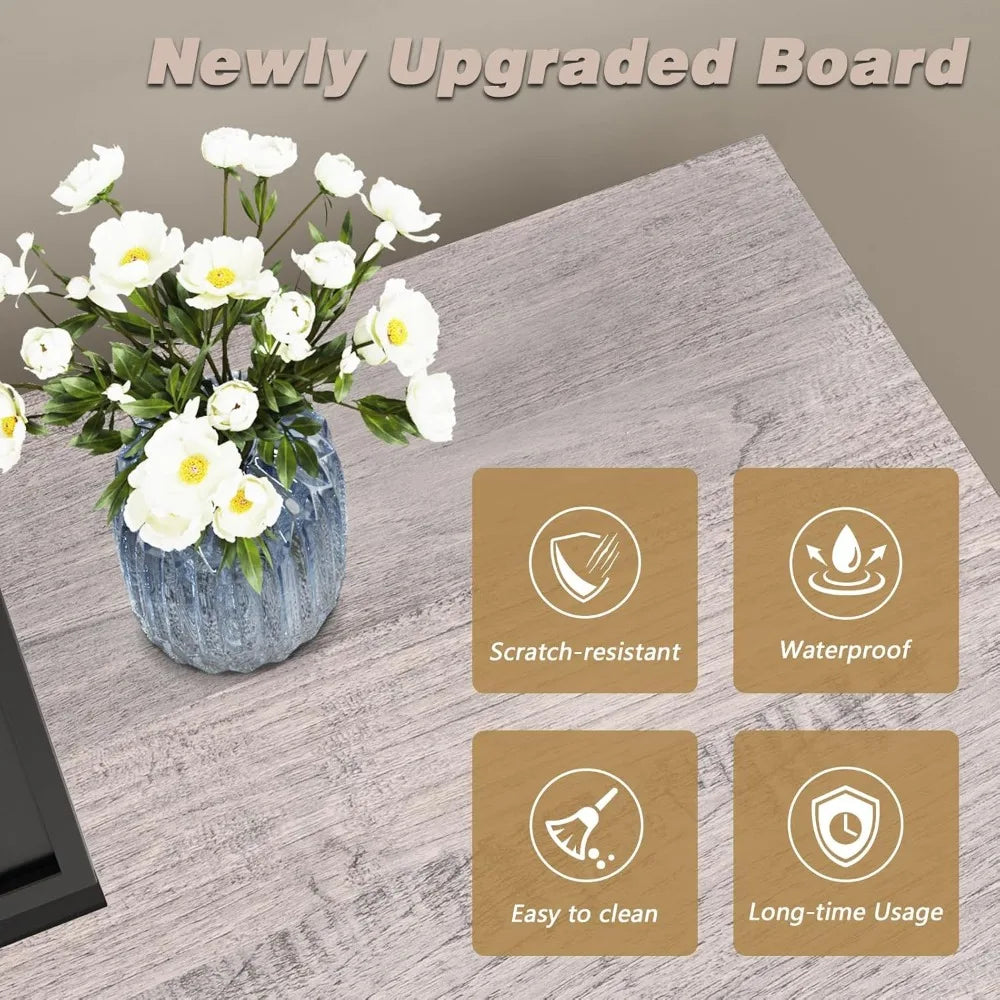 Fireplace TV Stand, 58 Inches