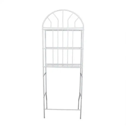 White 3-Tier Toilet Organizer Shelf, Metal