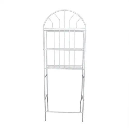White 3-Tier Toilet Organizer Shelf, Metal