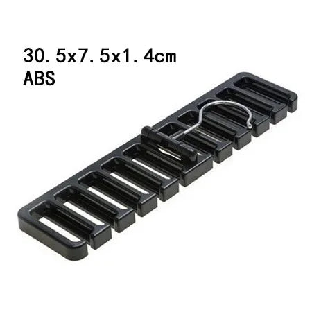 Wooden Belt Rack Hangers Rotating 14 Slots