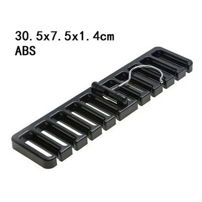 Wooden Belt Rack Hangers Rotating 14 Slots