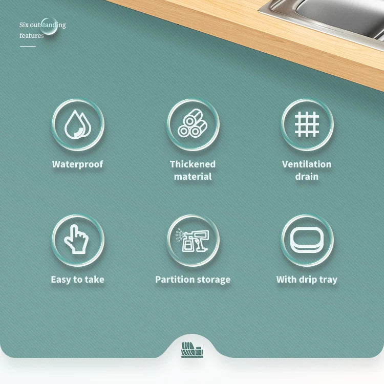 Black Dish Drying Rack With Drainboard