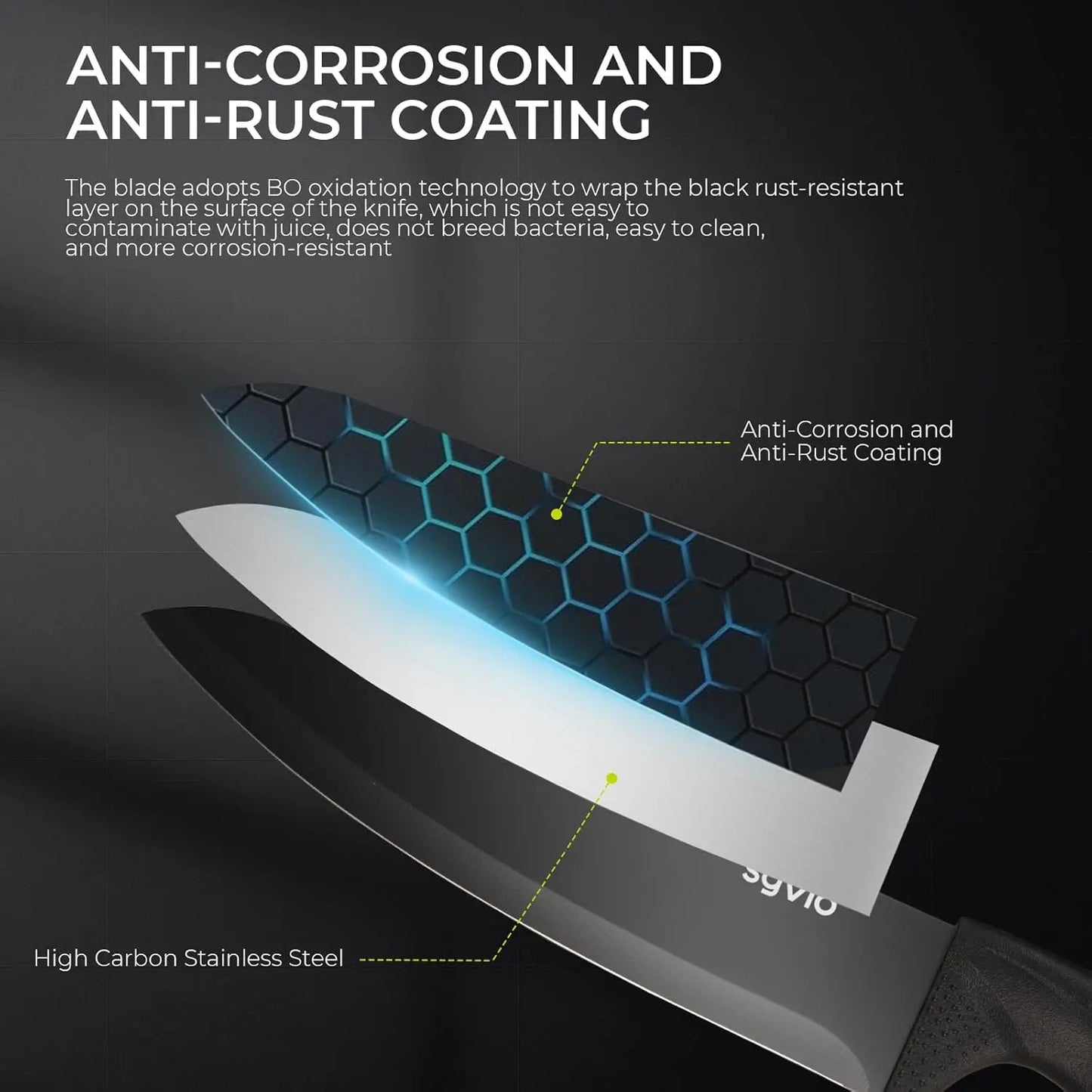 Knife Set and 6-Piece Utensil Set