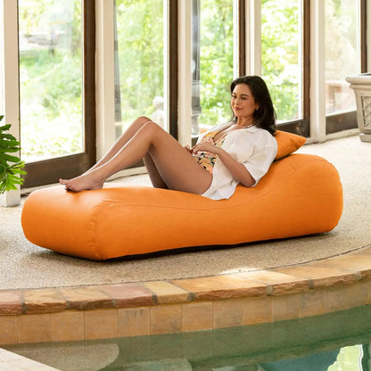 Outdoor Bean Bag Sun Lounger - Chaise Recliner