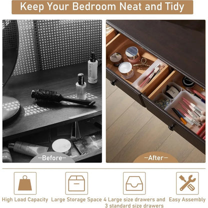 6 Or 7 Drawer Chest Dresser