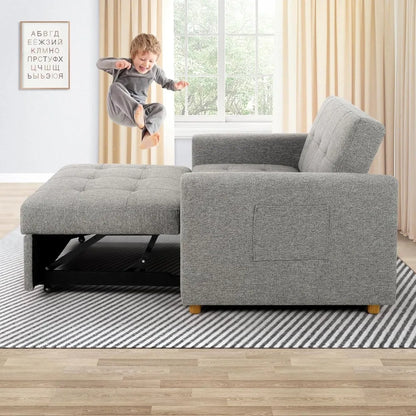 3-in-1 Sleeper Sofa Pull Out Couch Bed