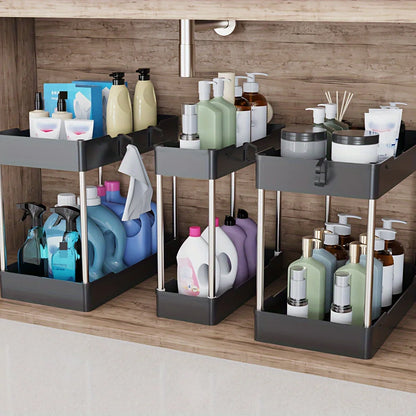 3 Pieces Under Bathroom Sink Organizers