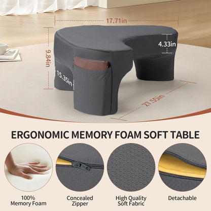 Gaming Reading Pillow Ergonomic Soft Memory Foam