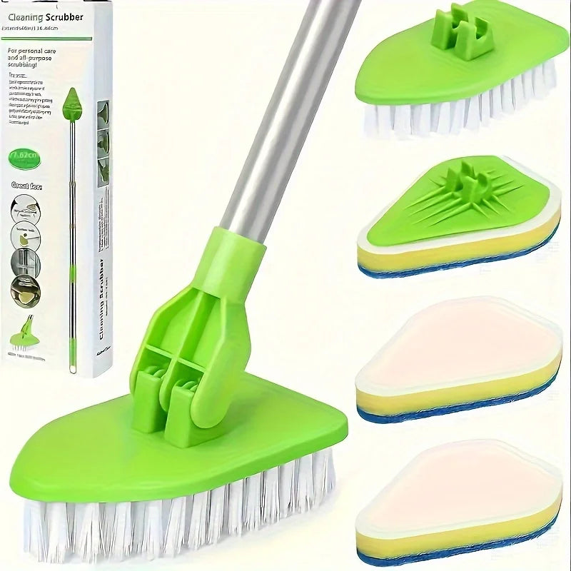 Multifunctional Retractable Long Handle Cleaning Brush Set